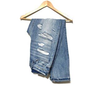 Flying Monkey High-Rise Distressed Jeans, Size 26